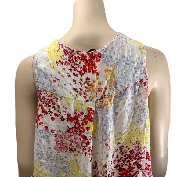 3/$30 - Dex Floral Print Sleeveless Top Size Large - Picture 3 of 6